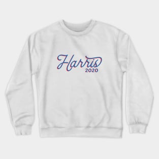 Kamala Harris 2020, monoline script text. Kamala For The People in this presidential race. Crewneck Sweatshirt